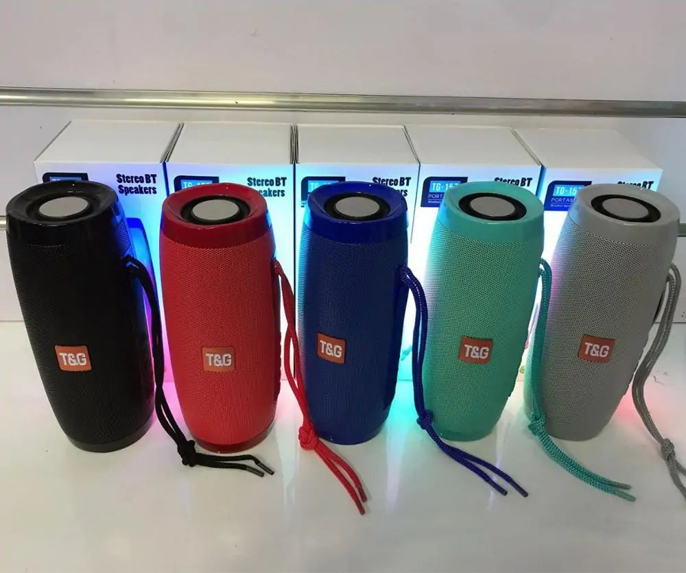 LED Portable Wireless Bluetooth Speaker